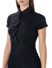 Ottolinger Twisted Polo Midi Dress