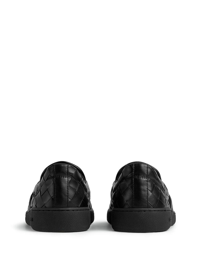 Bottega Veneta Sawyer Braided Slip On Sneakers Shoes