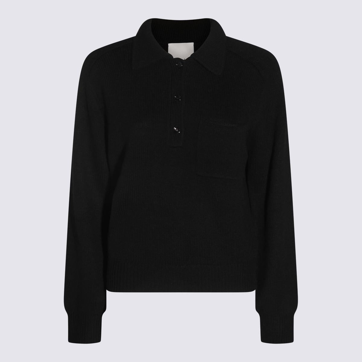 Allude Black Wool Knitwear