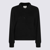 Allude Black Wool Knitwear