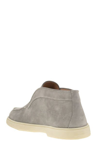 Santoni Desert Boot In Nubuck