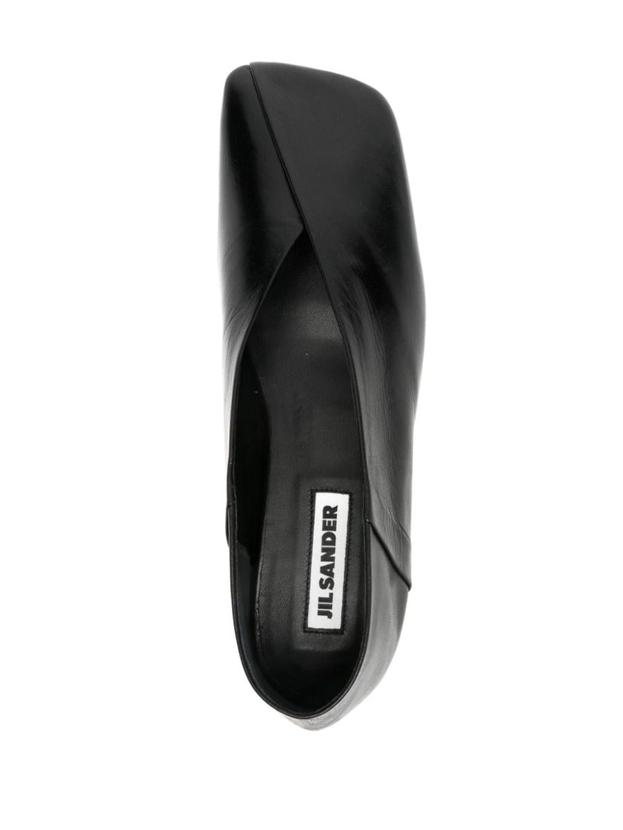 Jil Sander Leather Ballet Flats