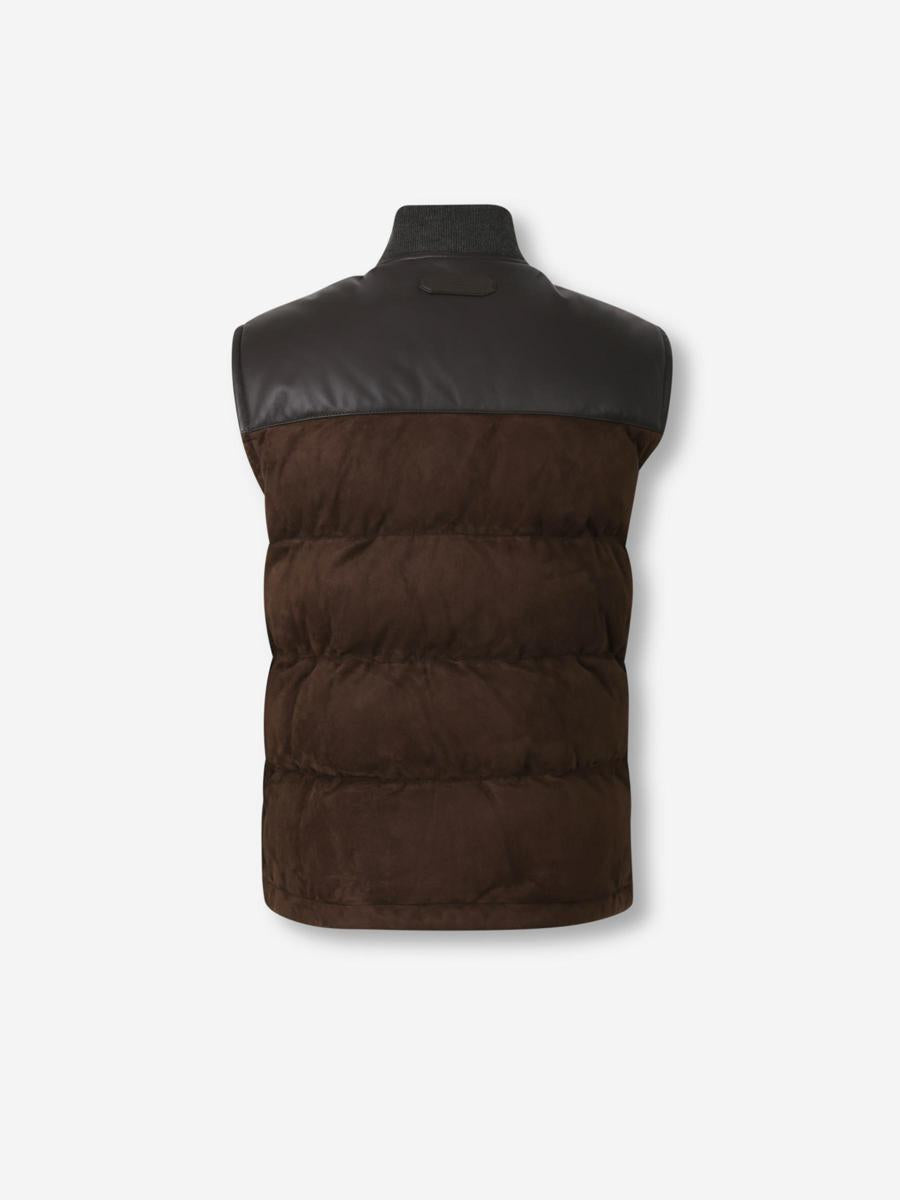 Brioni Leather Vest