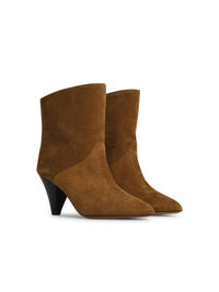 Isabel Marant Étoile 'Loline' Brown Suede Boots