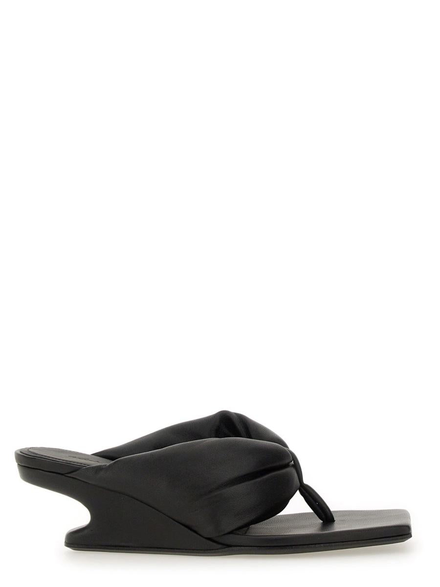 Rick Owens Leather Sandal