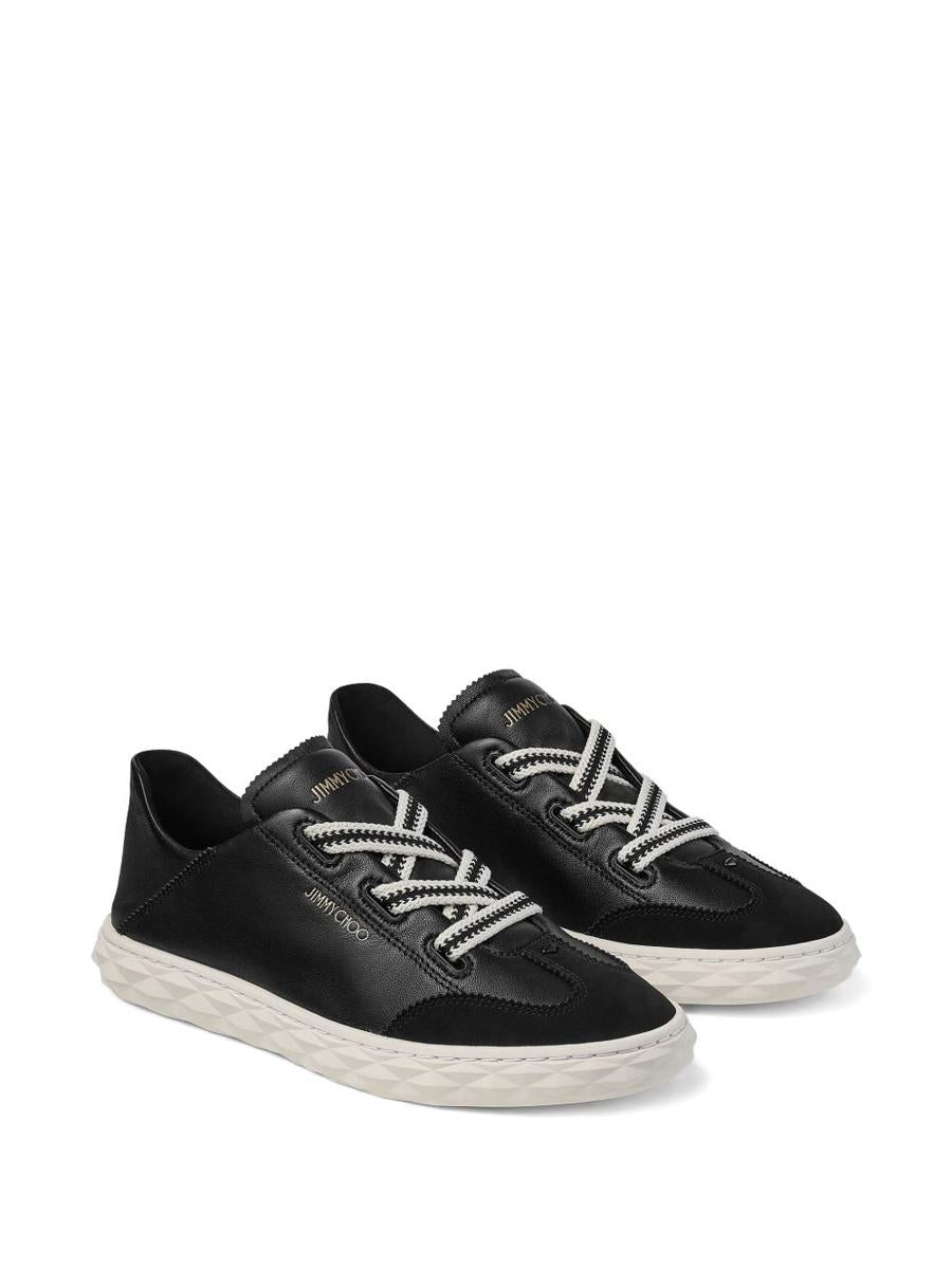 Jimmy Choo Diamond Light Leather Sneakers