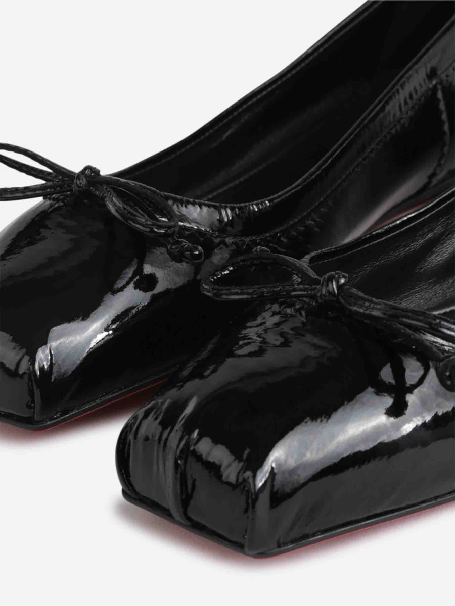 Christian Louboutin Mamadrague Patent Leather Ballerinas
