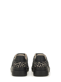Balmain Jacquard "B-Court" Sneakers