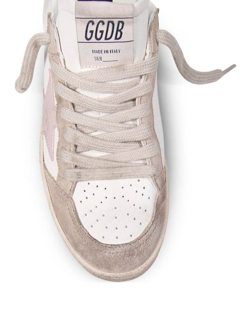 Golden Goose Ball Star Leather Sneakers