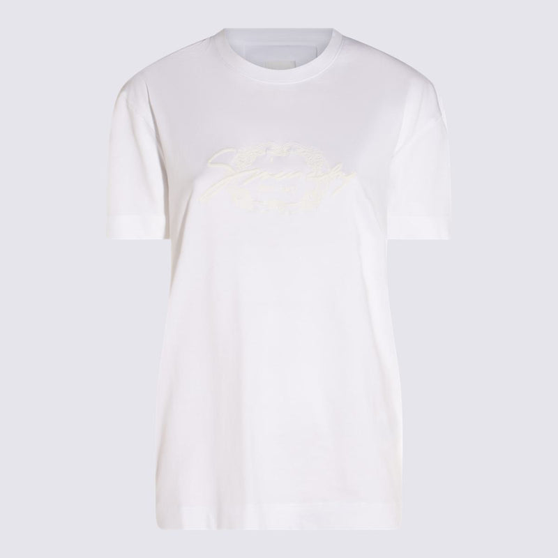 Givenchy White Cotton T-Shirt