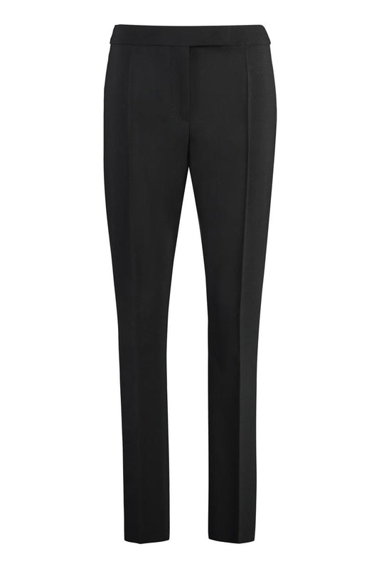 Max Mara Wool Straight-Leg Trousers