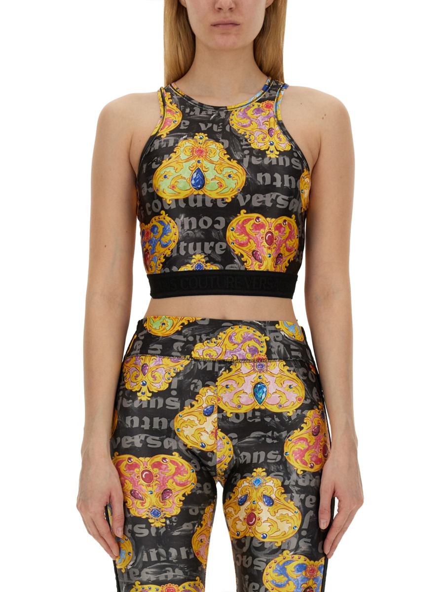 Versace Jeans Couture Top With Print
