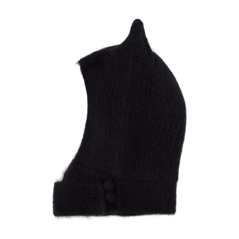 Coperni Knitted Horn Beanie Hat