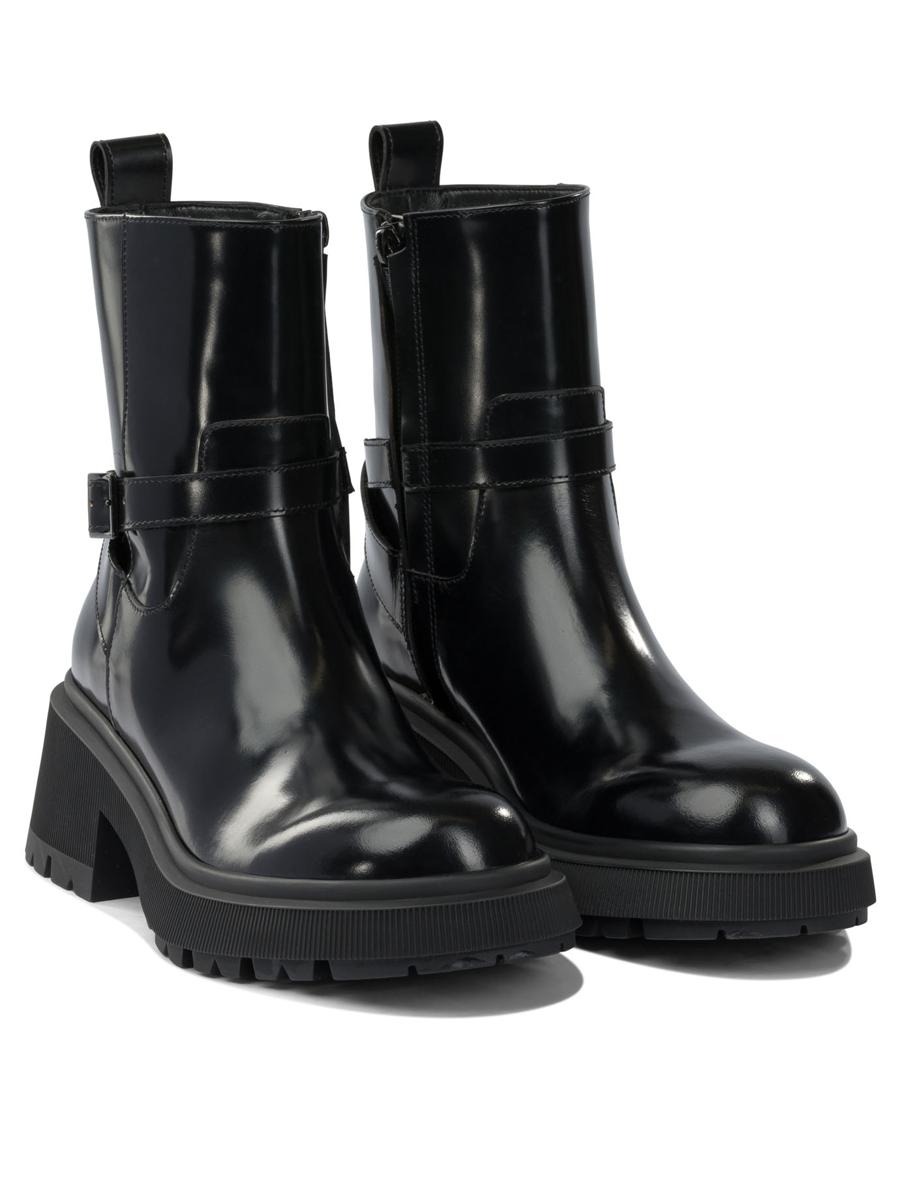 Jimmy Choo "Conny Flat" Ankle Boots