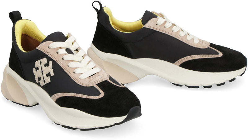 Tory Burch Good Luck Leather Sneakers