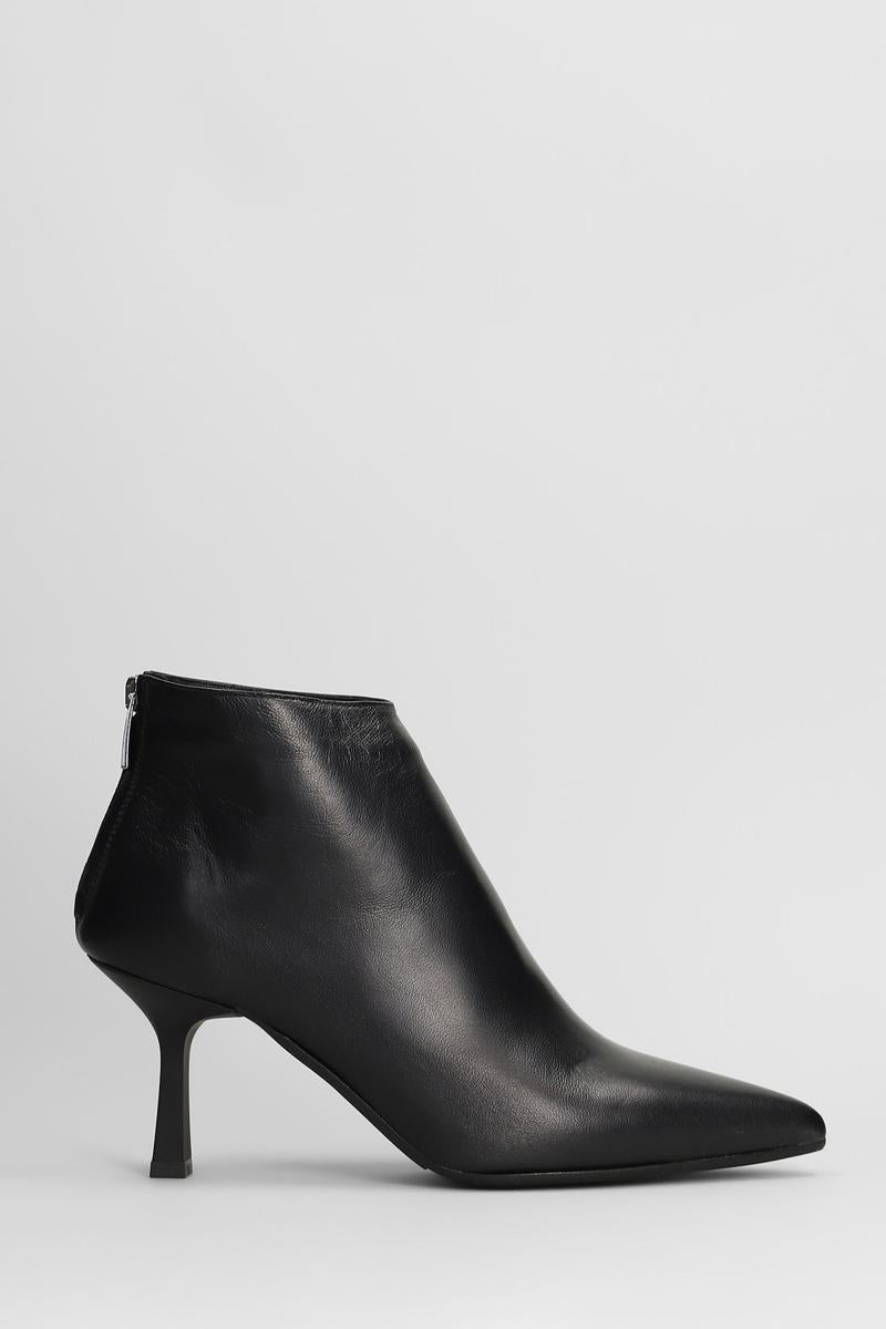 Gisel Moire Elise High Heels Ankle Boots