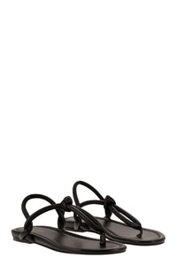 Fabiana Filippi Leather Flip-Flops