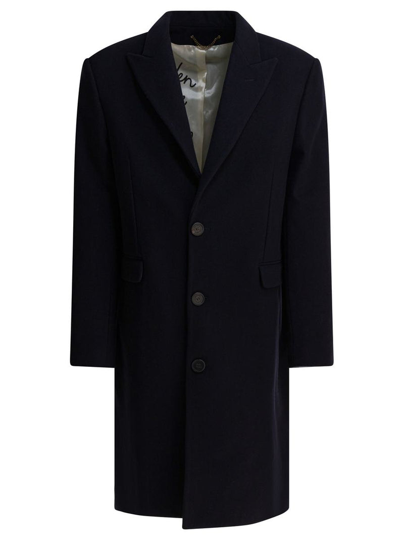 Golden Goose Single-Breasted Wool Coat