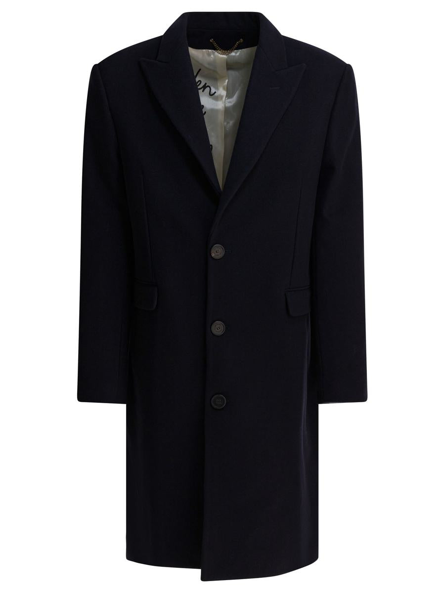 Golden Goose Single-Breasted Wool Coat