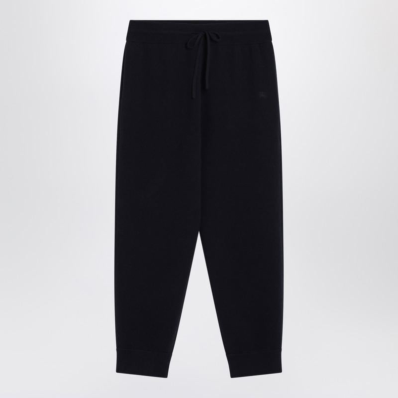 Burberry Navy Cashmere-Blend Jogging Pants