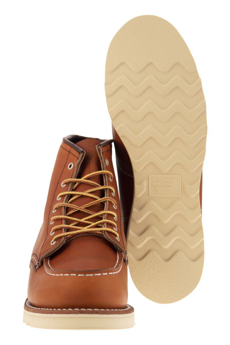 Red Wing Shoes Classic Moc - Leather Lace-Up Boot