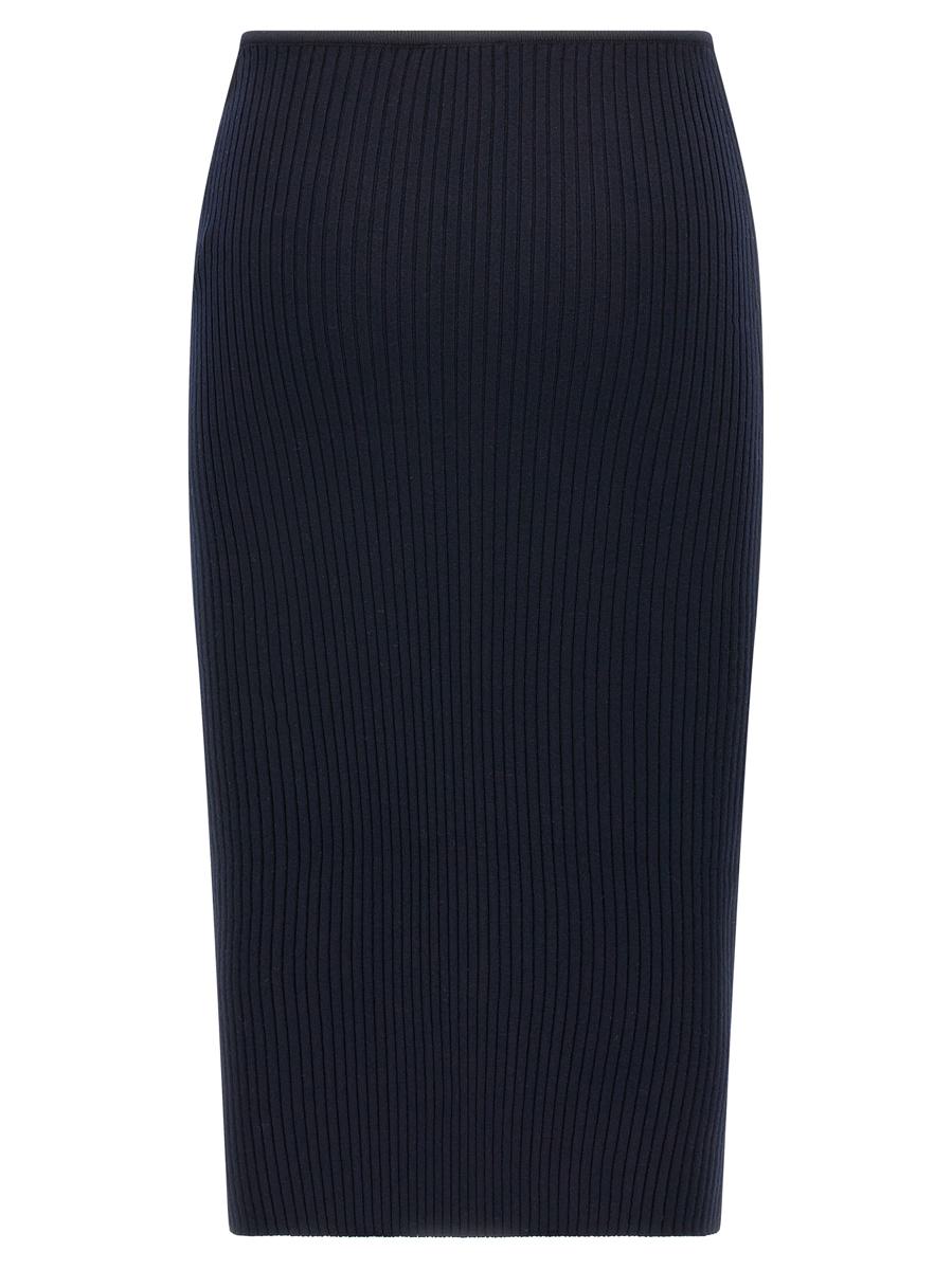 Courrèges 'Loop Rib Knit' Skirt