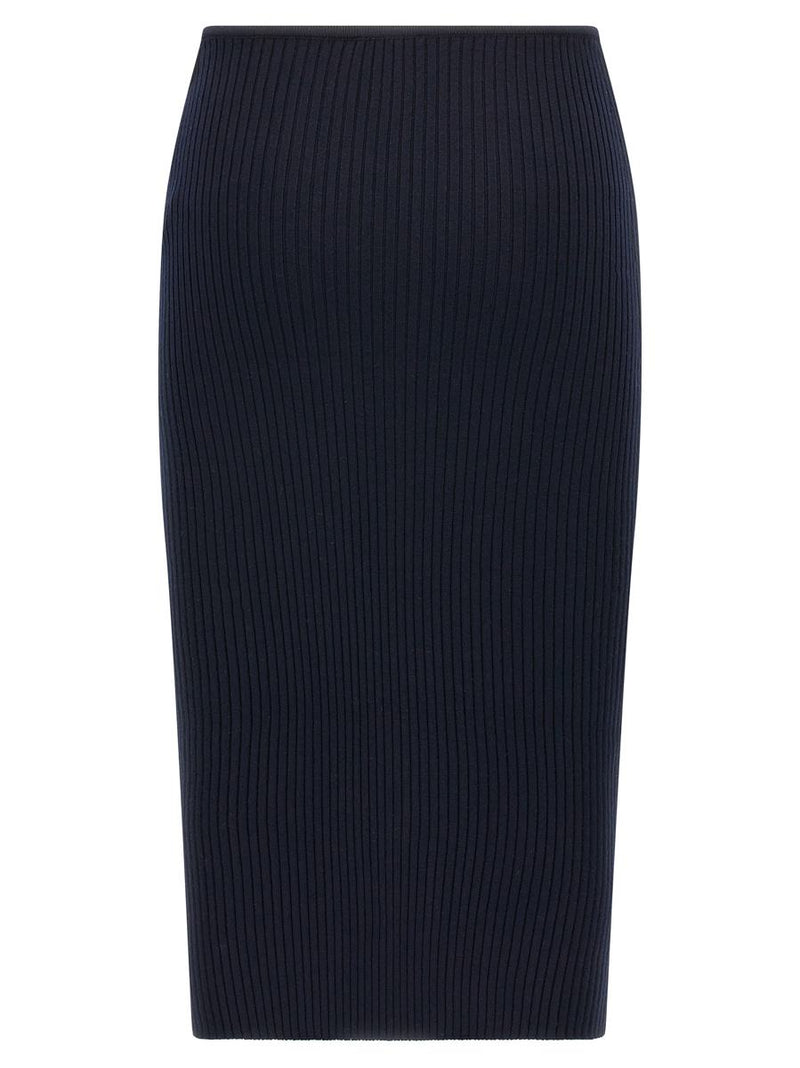 Courrèges 'Loop Rib Knit' Skirt
