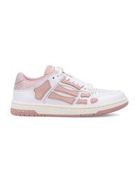 Amiri Crystal Satin Skel Top Low Woman'S Sneakers