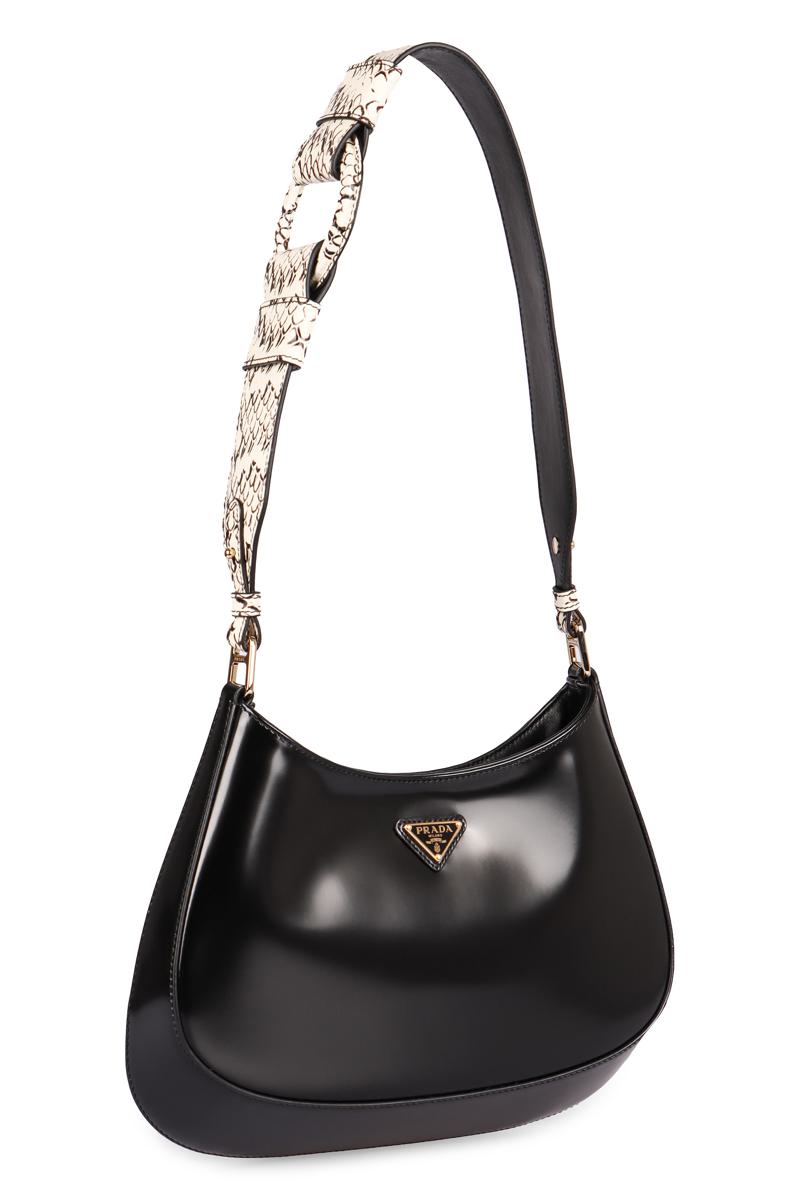 Prada Prada Cleo Leather Shoulder Bag
