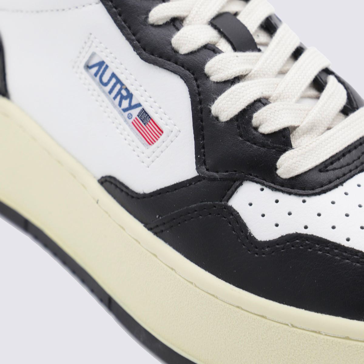 Autry White And Black Sneakers