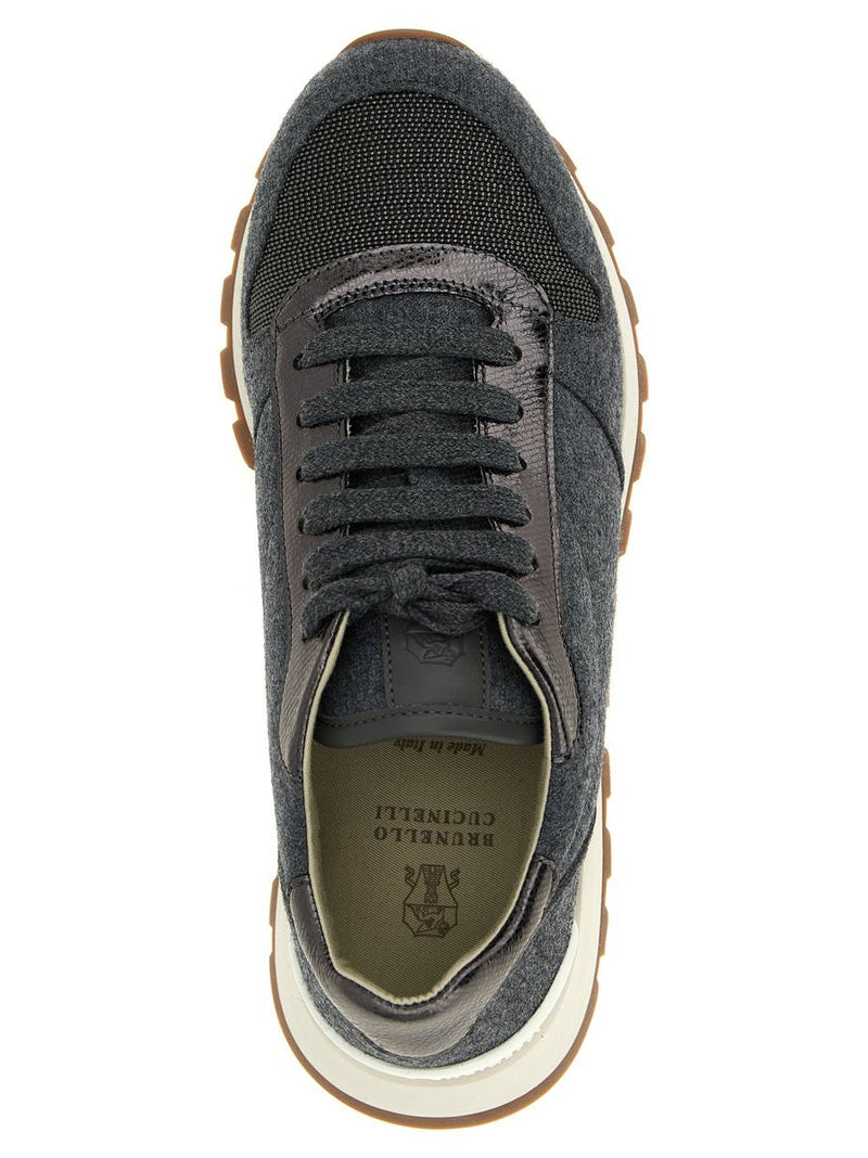 Brunello Cucinelli 'Runners Precious Toe' Sneakers