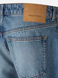 AMI Paris Wide Leg Jeans