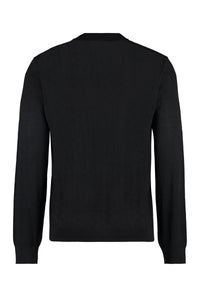 Versace Silk And Cotton Blend Sweater