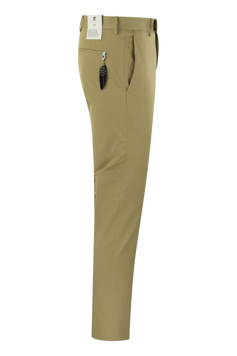 Pt Torino Dieci - Cotton Trousers