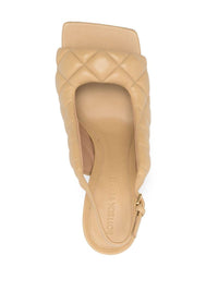 Bottega Veneta Padded Leather Slingback Sandals