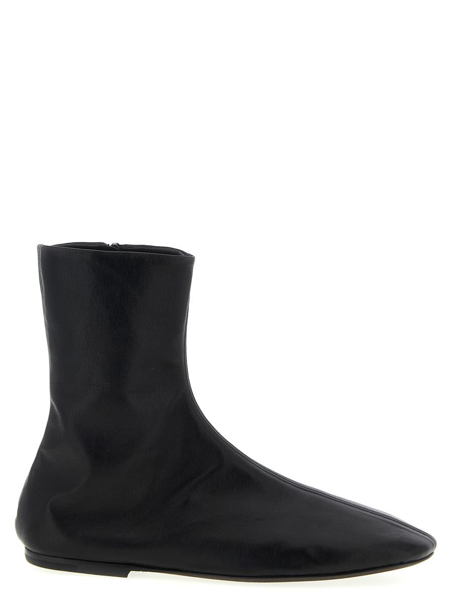 Dries Van Noten Leather Ankle Boots