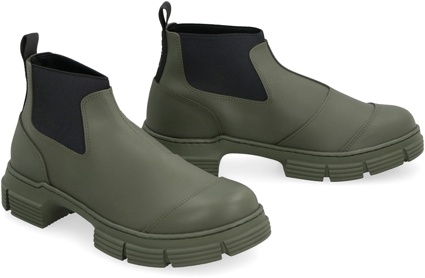 Ganni Crop City Rubber Boots