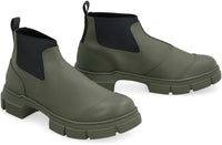 Ganni Crop City Rubber Boots