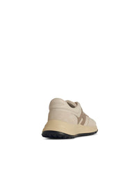 Hogan 'Hyperlight' Beige Leather Blend Sneakers
