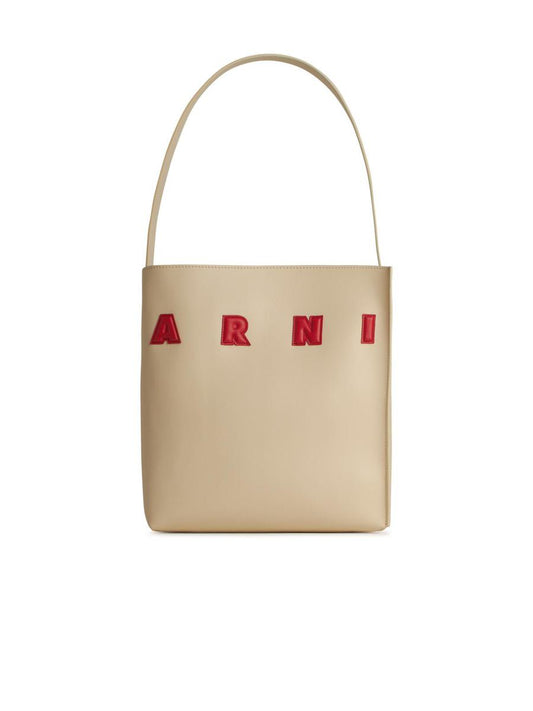 Marni 'Museo' Ivory Leather Bag