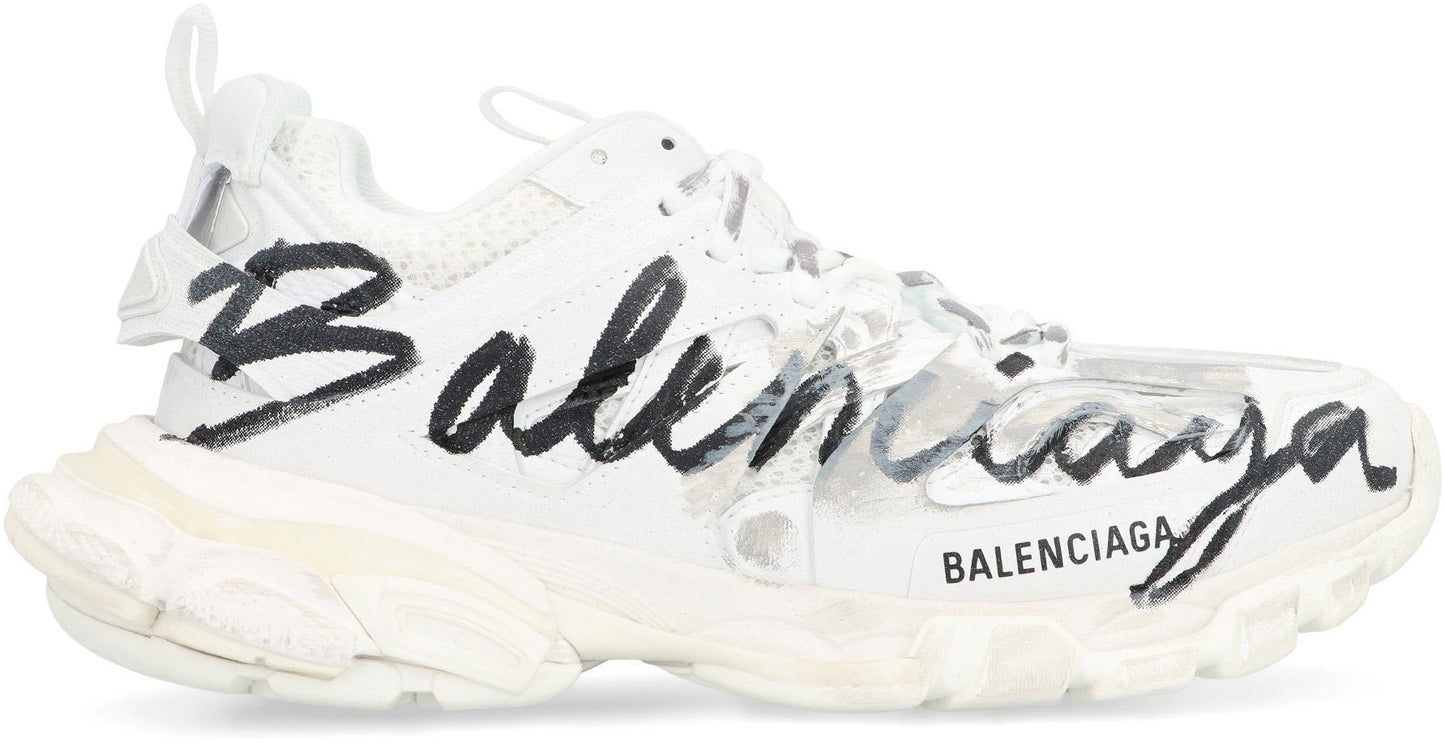 Balenciaga Track Signature Low-Top Sneakers