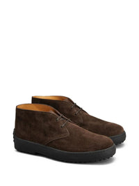 Tod'S Suede Gommino Desert Boots Shoes