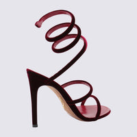 René Caovilla Red Sandals