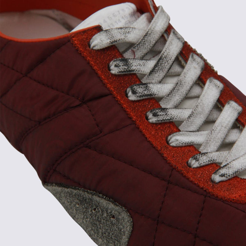 Maison Margiela Dark Red Sneakers