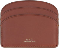 A.P.C. Logo Detail Leather Card Holder