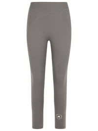 Adidas By Stella McCartney '7/8' Grey Polyamide Blend Leggings