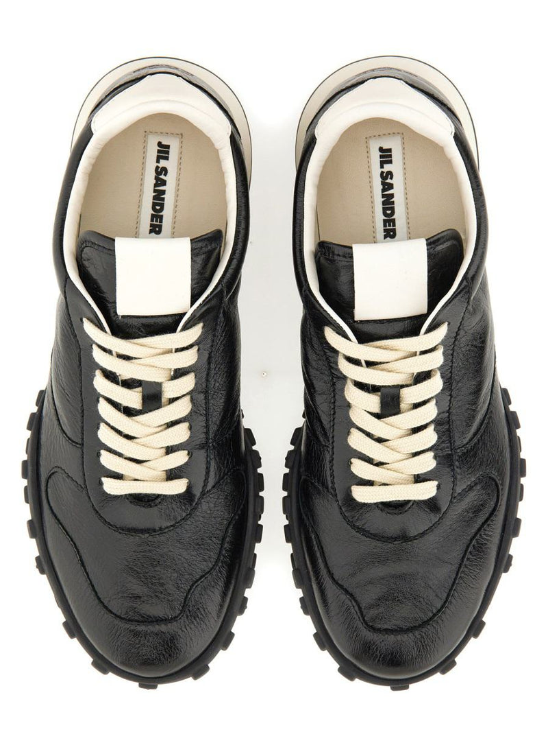 Jil Sander Low Leather Sneaker
