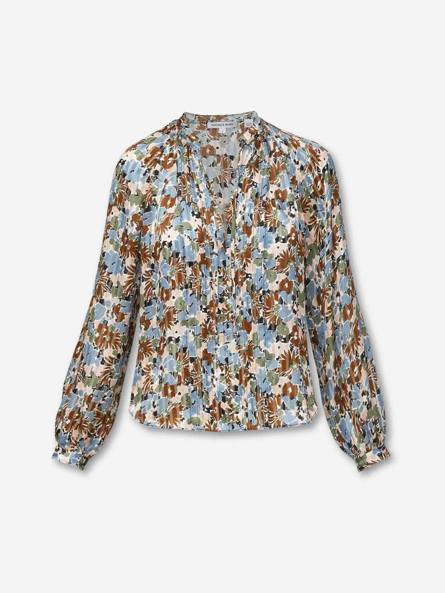 Veronica Beard Silk Blouse Linds