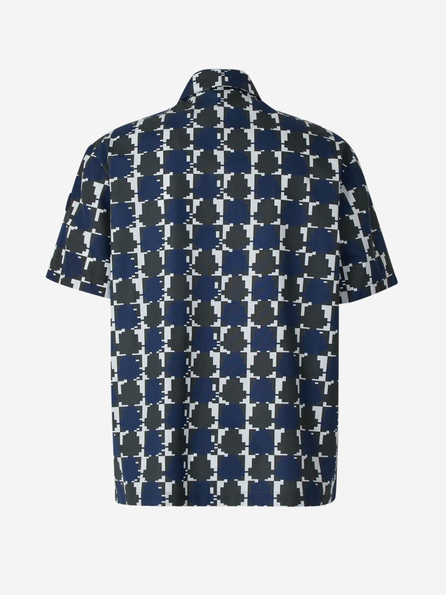 Moncler Geometric Motif Shirt