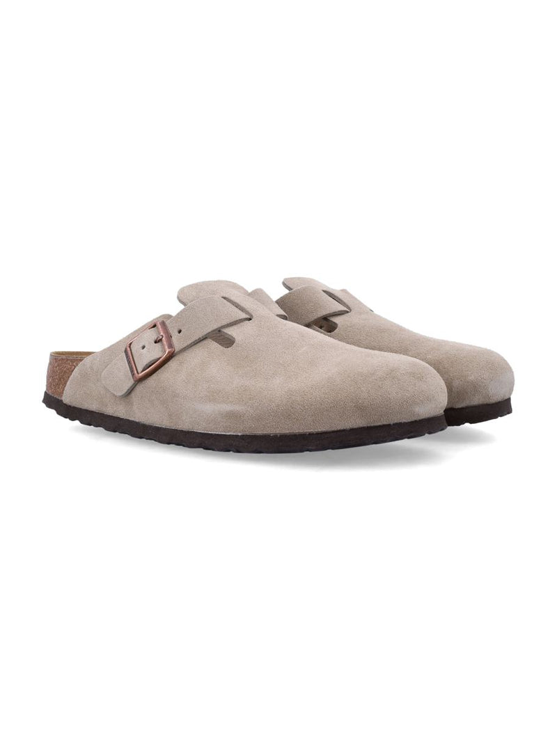 Birkenstock Boston Suede Clogs
